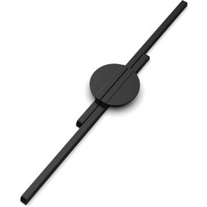 homdiy 6 Pack Black Cabinet Pulls Half Moon Drawer Pulls Semicircle Kitchen Cabinet Handles Modern Black Hardware for Bathroom Cupboard 11-1/3 Inch(288mm) Hole Center