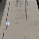 0.4mm Reinforced Metal Backing Glass White Board for Wall, 96" x 48" Extra Large Magnetic Pure White Tempered Glass Board with Frameless Design, 8' x 4' Dry Erase Board for Home, Office