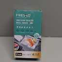 FRESKO 8"x20' Vacuum Sealer Bags for Food, 2 Rolls Customized Size Storage Bags with BPA Free, Heavy Duty Food Bags for Meal Prep and Sous Vide Cooking