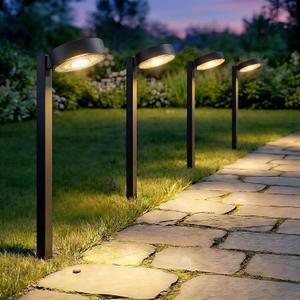 Sparkblaze 10 Pack Solar Pathway Lights Outdoor, LED Solar Path Lights with Warm White/Neutral White/Cold White, Solar Landscape Lighting for Yard, Garden, Lawn & Walkway.