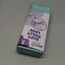 Toilet Locks Baby Proof (2-Pack) Ideal Baby Proof Toilet Lid Lock with Arm  No Tools Needed Easy Installation with 3M Adhesive  Top Safety Toilet Seat Lock  Fits Most Toilets, White