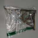 Khtumeware Shelf Bracket 10 Inch, Decorative Brackets for Shelving, Heavy Duty Vintage Ornate Shelf Bracket , Hardware Included, 2 Pack, Antique Brass, 9.84x7x1.73 Inch