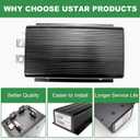 1205-117 36V 500A Golf Carts Controller Compatible with EZGO Club Car Curtis Motor Controller Replace 1204-009 1204-032 Accelerator Matching ITS