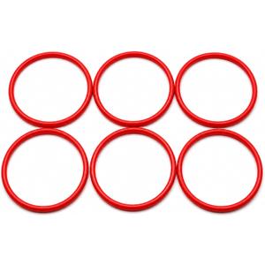 66100 RD Round Vacuum Belt, Aftermarket Replacement Belt Replaces 30563A 30563B, for Select Upright Vacuum Models, 6 Pack
