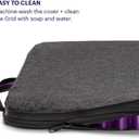 Purple Simply Seat Cushion, Lightweight 1.25" Low-Profile Gel Seat Cushion