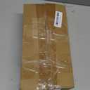 novelinks 8 oz Clear Plastic Jars with Airtight Lids, 8 Pack Plastic Mason Jars with Lids 8oz, Refillable Storage Slime Containers & Small Spice Jar for Kitchen Organization (8 Pack,Silver)