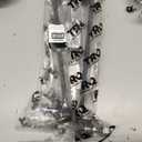 TRQ Inner and Outer Driver and Passenger Side Tie Rod Set 6 Piece Compatible with 92-02 Ford E-250 Econoline; 03-06 Ford E-250; 92-98 Ford E-350 Econoline; 99-05 Ford E-350 Super Duty