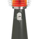 Cuisinart Portable Tabletop Patio Heater, 11,000 BTU Outdoor Propane Heater with Safety Tilt Switch and Adjustable Heat, Burner Screen Guard, 30 sq. Foot Heat Range, Gray