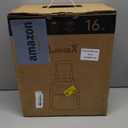 LUGGEX Underseat Carry On Luggage with Wheels, UDK Stylish Lightweight Under Seat Luggage, Soft Sided Personal Item Suitcase for Short Trip (UX-Core, Black, 16 Inch)