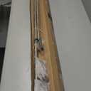 Antique Bronze Curtain Rods for Windows 48-88",1 Inch Disc Wrap Around Curtain Rod with Aluminum Finials and Brackets,No Screw Disassembly Adjustable Blackout Curved Room Darkening Curtain Rod