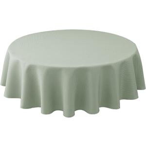 Biscaynebay Round Tablecloth 60 Inch-Sage Outdoor Fabric Table Cover-Small Circle Folding Table Cloths Linen Water Resistant Washable for Kitchen Dining Picnic Patio Outdoor Party Restaurant Tables