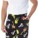 Dr. Seuss Pajamas Men's How the Grinch Stole Christmas! Pajama Pants Large