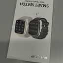 Smart Watch, 1.85"HD Smartwatches for Men Women (Answer/Make Calls), 100+ Sport Modes Fitness Tracker Watch, Heart Rate/Sleep Monitor, IP68 Waterproof Activity Tracker Smartwatch Android iOS (Deep Black)