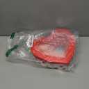 Cholemy 6 Pcs Heart Shaped Boxes with Clear Window Valentines Day Gift Boxes Nesting Heart Platic Storage Containers for DIY Projects Presents Candy Jewelry Mother's Day Gifts Exchange (Red)