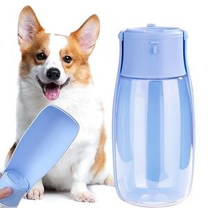 AVELORA Foldable Dog Water Bottle, Portable Water Dispenser for Dog, Cat, Rabbit, Puppy and Small Animals, Dishwasher Safe Pet Accessories for Walking, Hiking, Travel