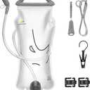 N NEVO RHINO Hydration Bladder 2L-3L,Water Reservoir for Hiking Backpack Leak Proof Water Storage Bladder,BPA-Free Water Pouch Hydration Pack for Camping Cycling Running
