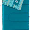 Coleman Kids Cool-Weather Sleeping Bag Teal (Large)