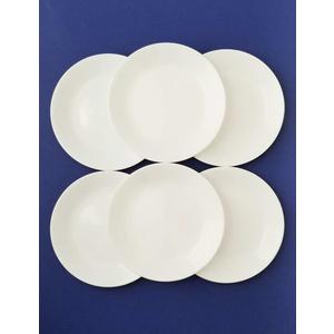 Corelle Livingware 8.5"/21.6cm Luncheon Plate 4 pack Winter Frost White
