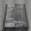 IR Imperial Rooms Queen Quilt Bedding Set Size (90" x 96") + 2 Pillow Shams (20" x 26"+ 2") - 3 Pcs All Season Lightweight Reversible Microfiber Coverlet Embossed Quilt Bedspread (Silver)