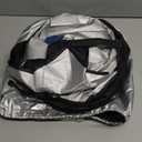 300T Sunshade for Tesla Model Y Model 3, Car Accessories 2025 for Tesla, Front Window Sunshade with Organizer Bag, Gifts for Tesla Owners (Blue)