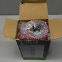 Travel Cups with Lid and Flip Straw - 40 oz Tumbler with Handle, Cold-34H & Hot-10H Insulated Coffee Mug, Metal Hydro Thermal Jug, Spill Proof Water Bottle Fits in Car Cup Holder (Ruby Purple)