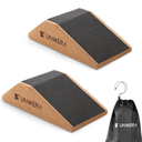 Squat Wedge Block 2PCS Non Slip Professional Ramp, Platform for Heel Elevated Squats and Calf Raises 900+ Bought In Past Month