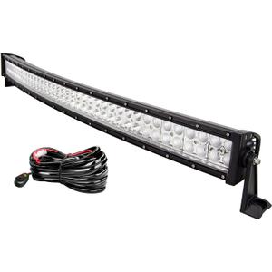 Willpower 42 inch 240W LED Light bar,45 inch Include Mounting Bracket Spot Flood Combo Work Light Bar + Wiring Harness Kit for Truck Car ATV SUV 4X4 4WD Jeep Truck Driving Lamp 10-30V DC