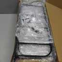 Wall Mounted Bookshelves, Floating Shelves for Wall, Wood Hanging Book Shelves for Room, Bedroom, Living Room, Easy Installation (Black, 50W x 17H)