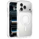 MZELQ for iPhone 17 Pro Max Case Crystal -White