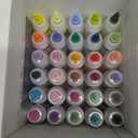 30 Colors Tie Dye Kit, Tie Dye Set for Kids, Pre-Filled Tye Dye Bottles, Non Toxic Permanent Fabric Dye Art Set, Easy DIY Fabric Art - Create Fun (30 Colors)