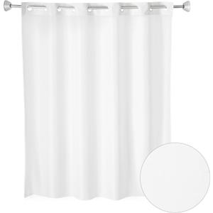 Hook Free Plainweave Shower Curtain,  74 x 76 Inch