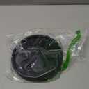 Winco Easy Hold Round Tray, 16-Inch, Black