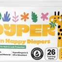 DYPER Toddler Potty Training Pants Girls & Boys, Honest Ingredients, Day & Overnight, Made with Plant-Based* Materials, Hypoallergenic for Sensitive Skin, Unscented (2T-3T (26 Pants))
