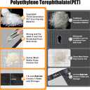 Garage Door Screen for 1 Car Garage-12x8FT Magnetic Garage Door Screen with 4 Roll Up Starps for Patio, Outdoor Black