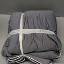 Cozy Bliss Cooling Comforter Twin Size Dual-Sided, Ultra-Soft Cooling Blankets for Hot Sleepers and Night Sweats, Breathable Lightweight Silky Smooth, Dark Grey