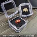 Milspin CNC Milled 3D Engraved Slide Back Plate Compatible with Glock Gen 1-5 I 3 Dimensional I Made in USA (3D Great Seal, Blacked Out, Models G17-G41, G45)