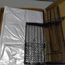 4 Pack Humane Rat Traps, Foldable Live Animal Cage for Mouse Chipmunks and Squirrels, Reusable Wire Mesh Rodent Traps for Catch & Release, Indoor & Outdoor (9.45 x 4.1 x 4.1 Inches,Black)
