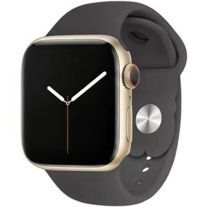Compatible with Apple Watch Bands for Women, Size: 38mm/40mm/41mm/42mm(series 11 10)Men, Silicone Sport Strap Waterproof Wristband for iWatch