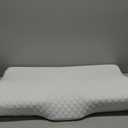 Derila King Size Neck Pillow for Sleeping, Ergonomic & Cervical Pillow for Neck Support & Relief, Memory Foam Side Sleeper Pillows, Bed Contour Pillows for Back, Stomach Sleepers (King Size (23.6" x 13.4" x 4.3"), 1 Pillow_white)