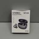 Open Ear Earbuds, Air Conduction Headphones Wireless Earbuds Bluetooth 5.4, Clip on Headphones with Mic 42H Playtime, Over Ear Earphones Comfortable for Sports, Running, Workouts and Glasses Wearers