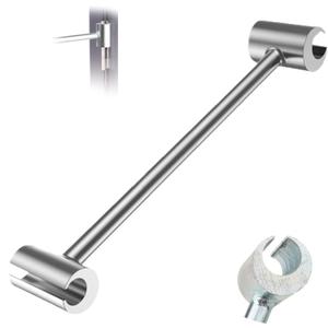 Door Hinge Adjustment Tool, Hinge Gap Adjustment Wrench, Heavy Duty DoorHinge Repair Tool, Hinge Gap Adjusting Wrench, Residential Doorhinge Adjustment tool, 14-19mm(0.55-0.75in)