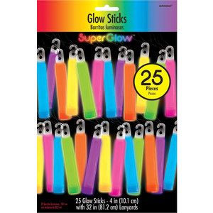 GLOW STICK NECKLACE (25 Pieses)