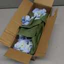 Blue Hydrangea Artificial Flowers Large Artificial Hydrangeas Silk Flowers for Home Decor Indoor Wedding Flowers Bouquets Faux Flowers Kitchen Centerpiece Table Decorations