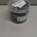 15pcs 1-1/4 Inch Stainless Steel Cable Clamps,Rubber Coated Cushioned Insulated Cable Clamp,Automotive Cable Wire Clamps,Pipe Clamps,Metal Clamp for Tube,Lines,Wire Cord Installation(Black,32mm)