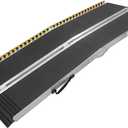 ThunderBay Portable 6FT Wheelchair Ramp Non-Slip Aluminum Folding Handicap Ramp, Door Threshold Wheelchair Ramps for Home, Wheel Chair Ramp for Home Steps, Doorways, Curbs, Stairs