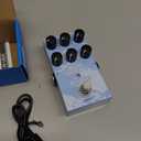 M-VAVE Mini Universe Pro Guitar Reverb Pedal - 9 Digital Effects (Room/Hall/Plate/Spring/Shimmer/Cloud/Bloom/Swell/Lo-Fi), True Bypass, Dual Power, Compact Metal Housing for Electric Guitar & Bass