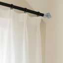 L Shape Shower Curtain Rod Holder - 25mm Angled Mount with Swivel Joints & Hardware Kit, Drilling Required (2, Grey)