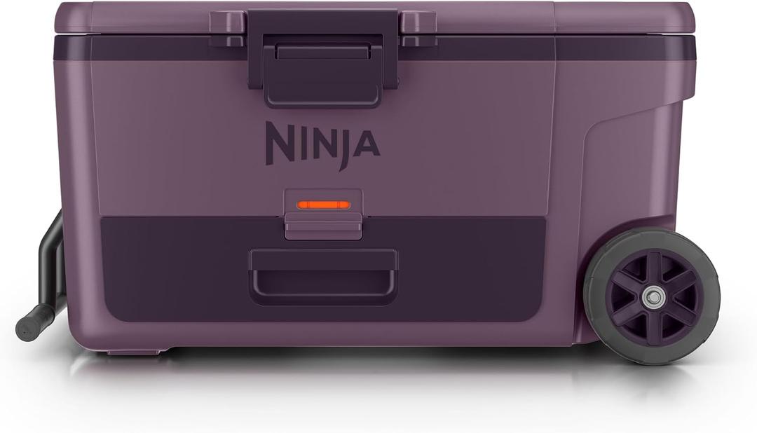 Ninja FrostVault™ 65qt Cooler with Wheels, Dry Storage, Smokey Mauve