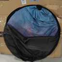 Kate Collapsible Backdrop for Photography Dark Blue&Brown Pop Up Photo Backdrops Portable Background for Portrait, Live Streaming, 5x6.5ft