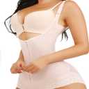 Shapewear Bodysuit Shapewear for Women Tummy Control Bodysuit Full Body Shaper for Women Body Shapewear Faja Colombiana (3X-Large, Beige)